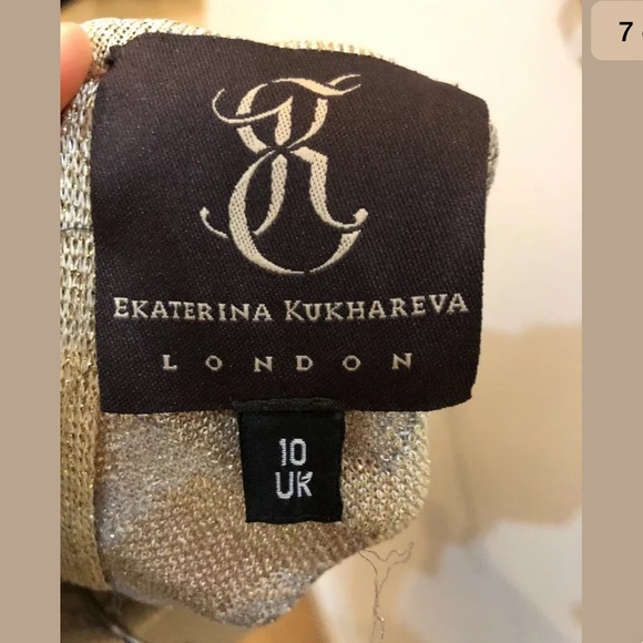 Ekaterina Kukhareva London Dress UK 10 - Picture 7 of 8